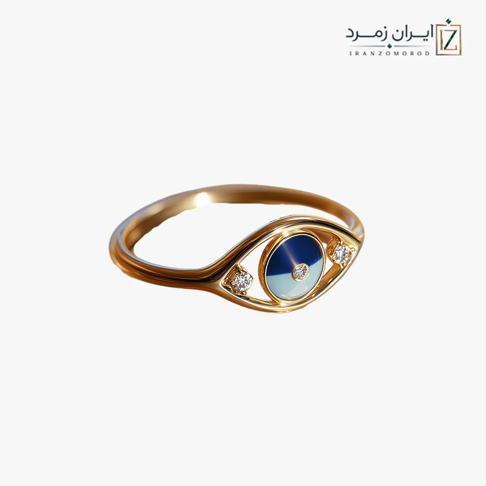 CLCHN4005 انگشتر زنانه کد CLCHN4005 | کالکشن چشم نظر - تصویر 1