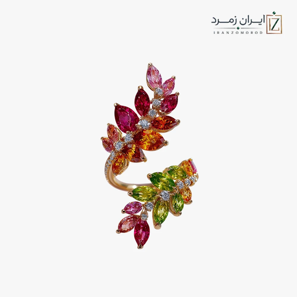 CLMLT4011 انگشتر زنانه کد CLMLT4011 | کالکشن مولتیکالر - تصویر 1