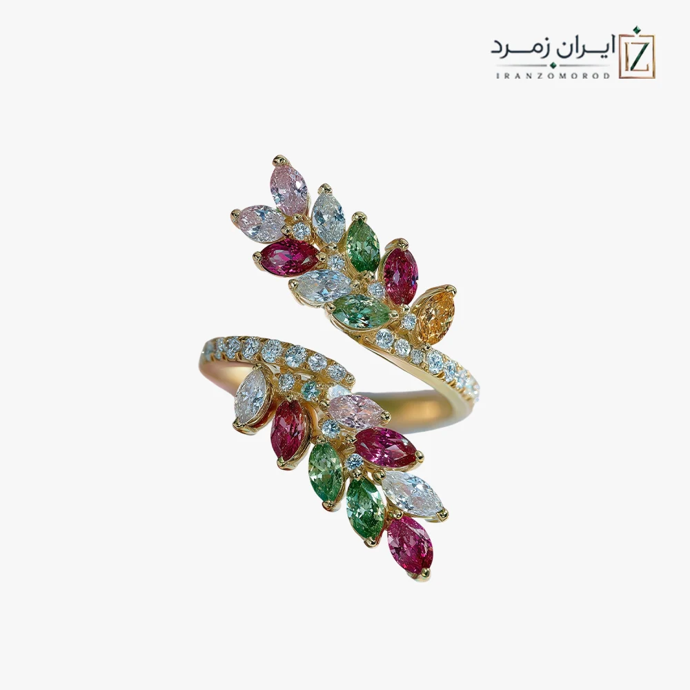CLMLT4015 انگشتر زنانه کد CLMLT4015 | کالکشن مولتیکالر - تصویر 1